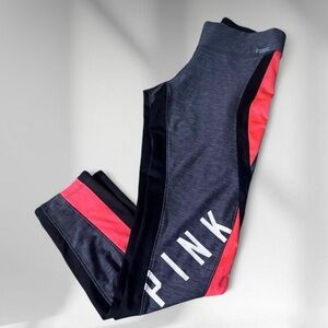 Victoria Secret Pink Logo Ultimate Athletic Workout Leggings